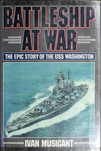Cover of Battleship at war by Ivan Musicant