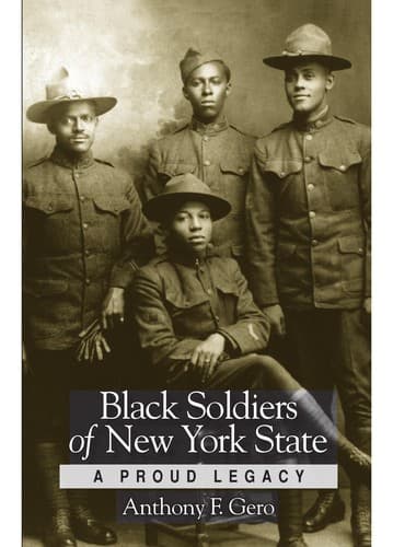 Cover of Black soldiers of New York state by Anthony F. Gero