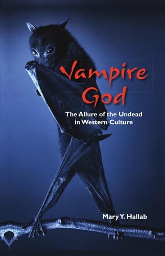 Cover of Vampire god by Mary Y. Hallab