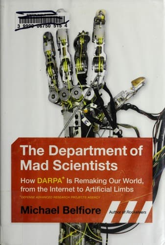 Cover of The department of mad scientists by Michael P. Belfiore