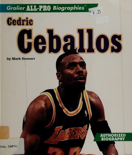 Cover of Cedric Ceballos by Mark Stewart