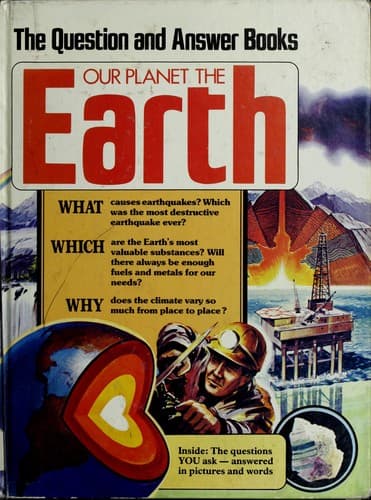 Cover of Our planet the earth by Keith Lye