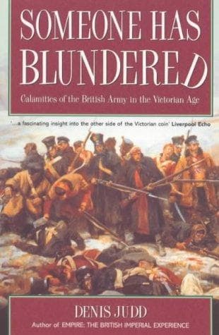 Cover of Someone has blundered by Denis Judd