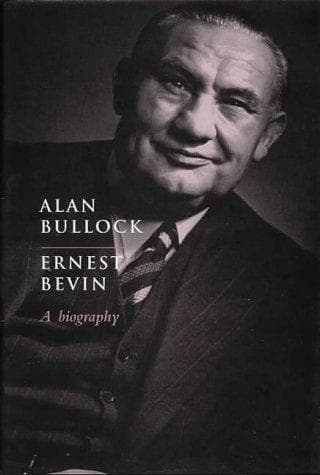 Cover of Ernest Bevin by Alan Bullock