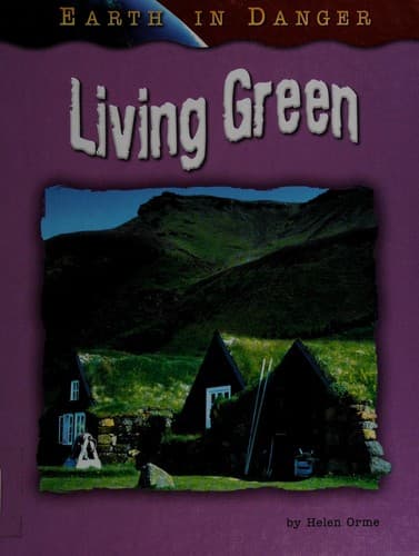 Cover of Living green by Helen Orme