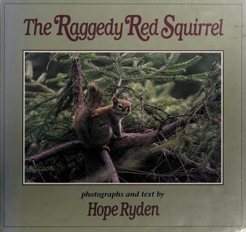 Cover of The raggedy red squirrel by Hope Ryden