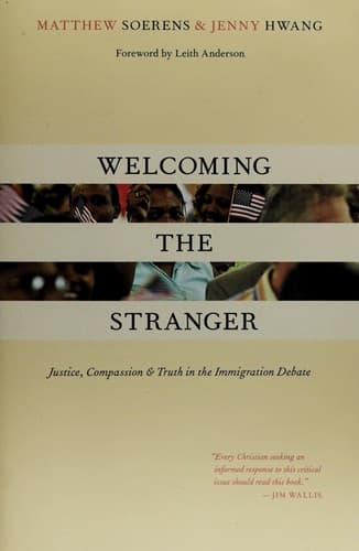 Cover of Welcoming the stranger by Matthew Soerens