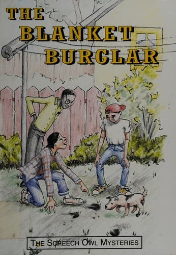 Cover of The blanket burglar by Sandra G. Garrett