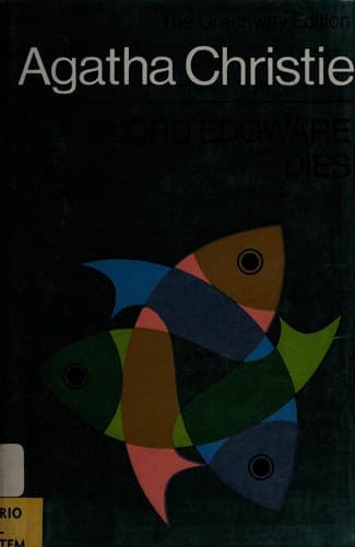 Cover of Lord Edgware Dies by Agatha Christie