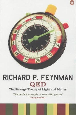 Cover of QED: The Strange Theory of Light and Matter by Richard P. Feynman