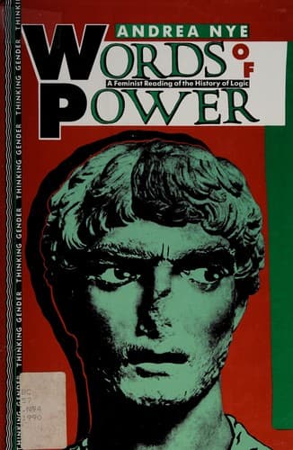 Cover of Words of power by Andrea Nye