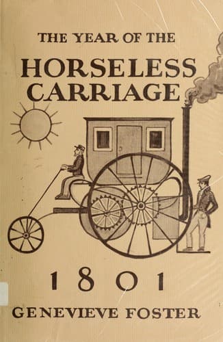 Cover of The year of the horseless carriage, 1801 by Genevieve Foster