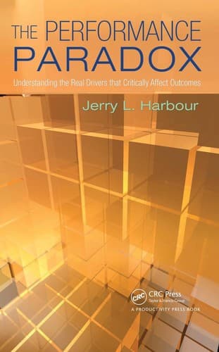 Cover of The performance paradox by Jerry L. Harbour