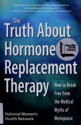 Cover of The truth about hormone replacement therapy by Ellen Michaud