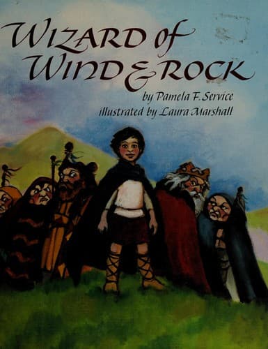 Cover of Wizard of wind & rock by Pamela F. Service