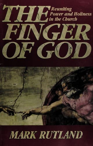 Cover of The finger of God by Mark Rutland