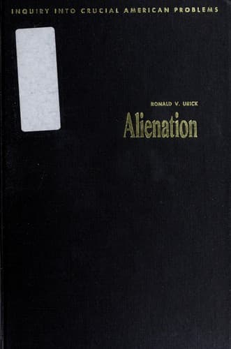 Cover of Alienation by Ronald V. Urick