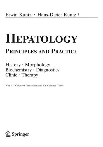 Cover of Hepatology by Erwin Kuntz