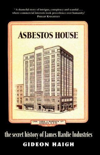 Cover of Asbestos House by Gideon Haigh
