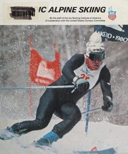 Cover of Olympic Alpine skiing by Ice Skating Institute of America