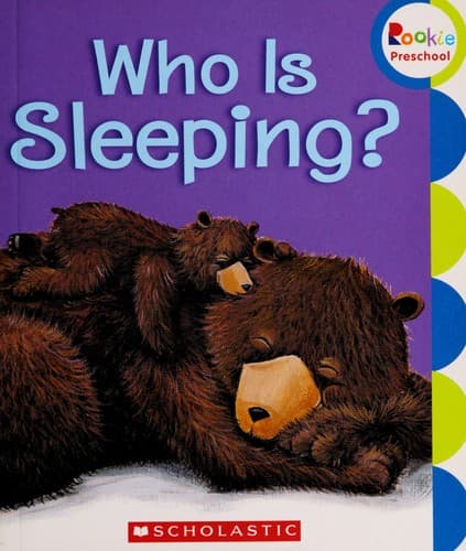 Cover of Who is sleeping? by Karen Sapp