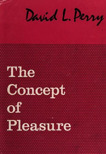Cover of The concept of pleasure by David L. Perry