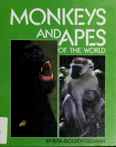 Cover of Monkeys and apes of the world by Rita Golden Gelman