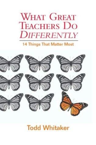 Cover of What Great Teachers Do Differently by Todd Whitaker