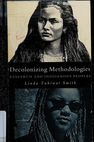 Cover of Decolonising methodologies by Linda Tuhiwai Smith