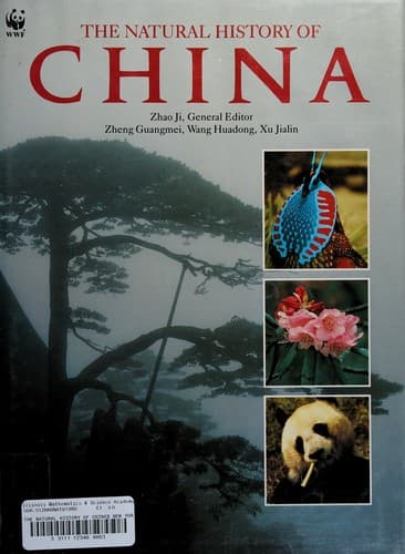 Cover of The Natural History of China by Zhaoji