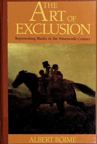 Cover of The art of exclusion by Albert Boime