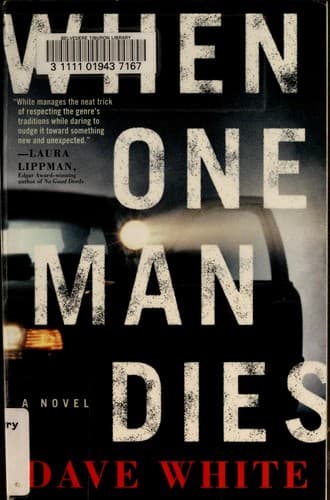 Cover of When one man dies by Dave White