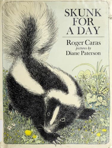Cover of Skunk for a day by Roger A. Caras