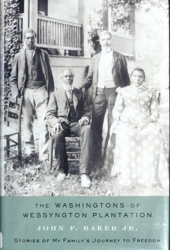 Cover of The Washingtons of Wessyngton Plantation by John F. Baker