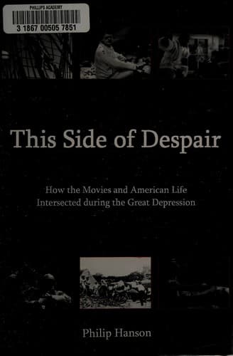 Cover of This side of despair by Philip Hanson