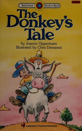 Cover of The donkey's tale by Joanne Oppenheim