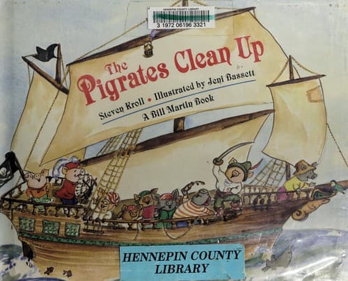 Cover of The pigrates clean up by Steven Kroll
