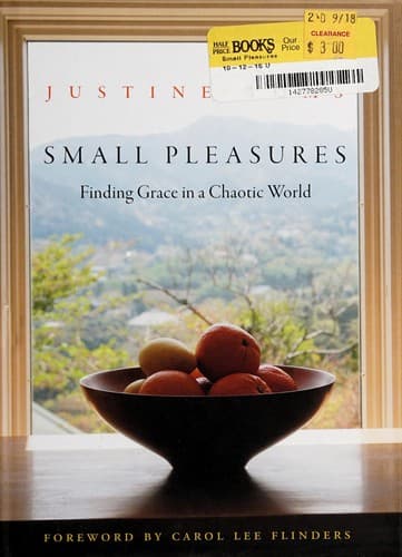 Cover of Small pleasures by Justine Willis Toms