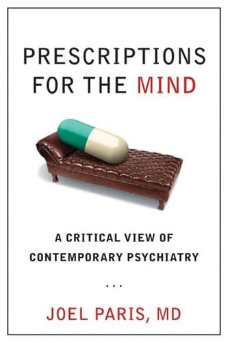 Cover of Prescriptions for the mind by Joel Paris