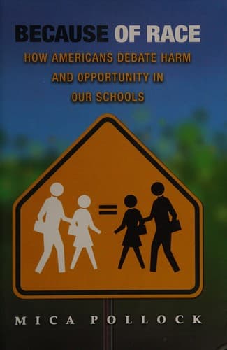 Cover of Because of race by Mica Pollock