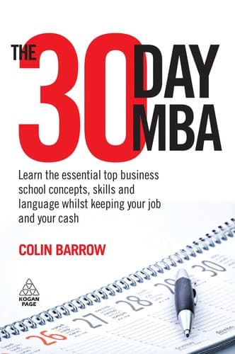 Cover of The thirty-day MBA by Colin Barrow