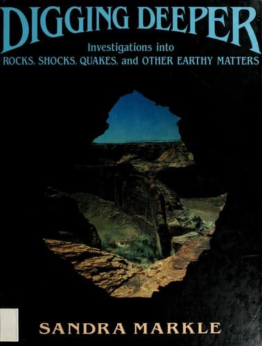 Cover of Digging deeper by Sandra Markle