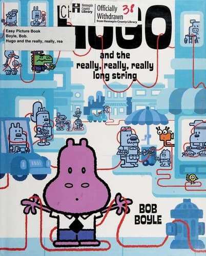 Cover of Hugo and the mysterious red string by Bob Boyle