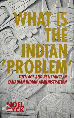 Cover of What is the Indian "problem" by Noel Dyck