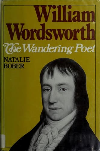 Cover of William Wordsworth, the wandering poet by Natalie Bober