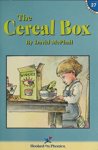 Cover of The cereal box by David M. McPhail