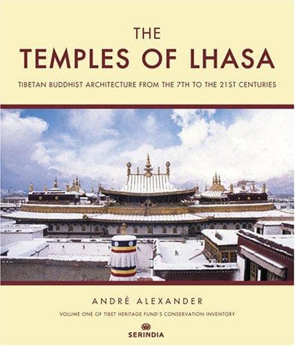 Cover of The Temples of Lhasa by Andre Alexander