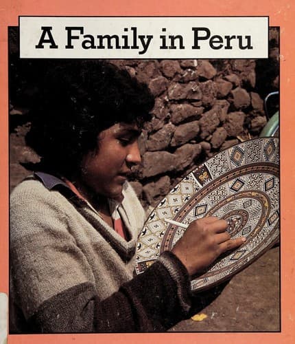 Cover of A family in Peru by Jetty St John