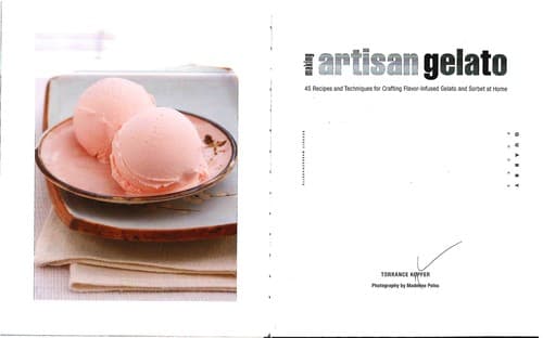 Cover of Making artisan gelato by Torrance Kopfer