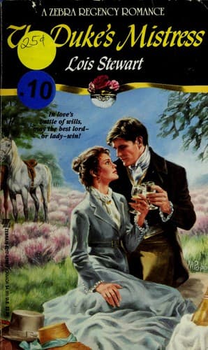 Cover of The Duke's Mistress by Lois Stewart